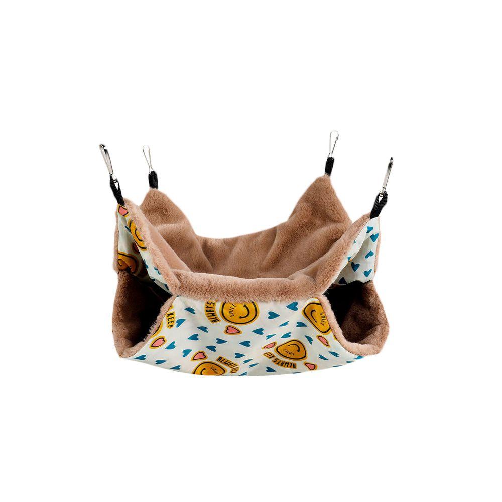 Зимний удобный домик для морской свинки, спальный мешок для маленьких животных, теплая клетка, домик для хомяка, гамак