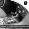 Gear Shifter Control Knob Cover Trim for Dodge Challenger Charger 15+Carbon&Gray