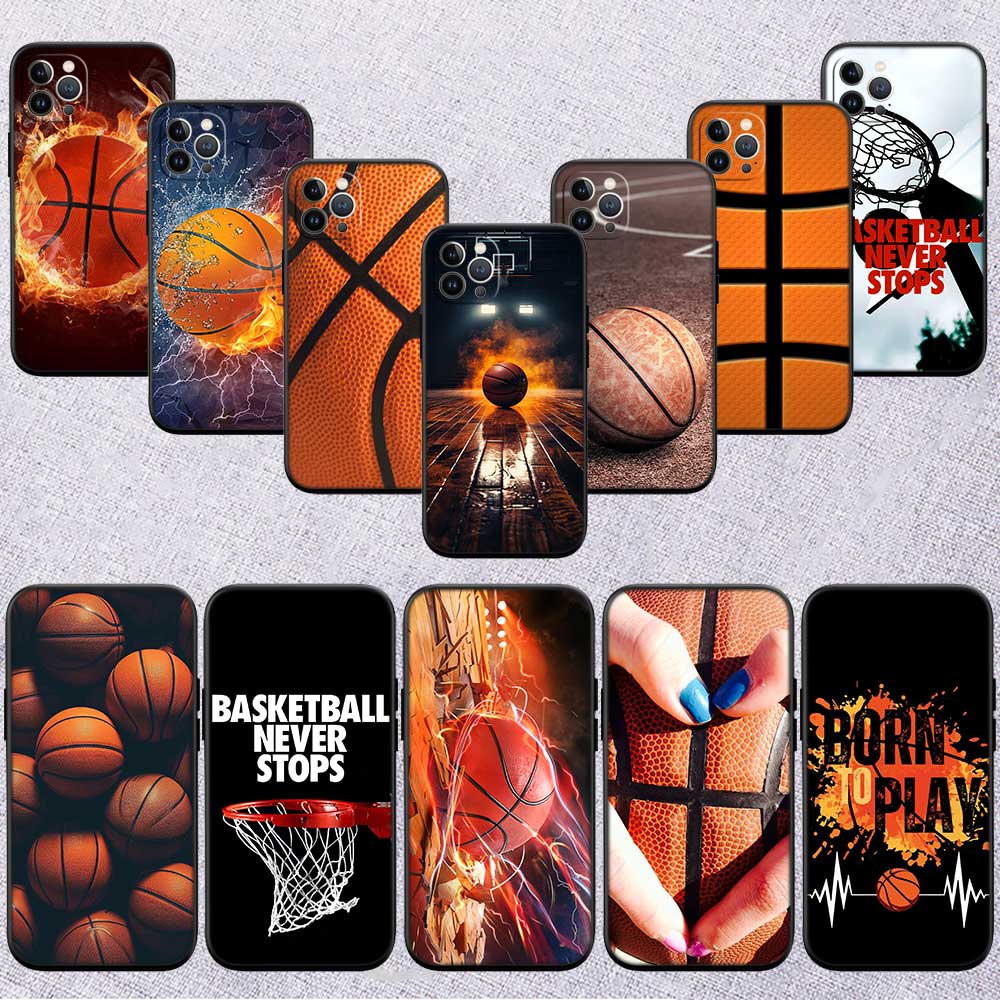 UP13 Basketball Art Shoot New High-End Shell Phone Case for iPhone 16 15 14 13 12 Pro Max Plus Mini