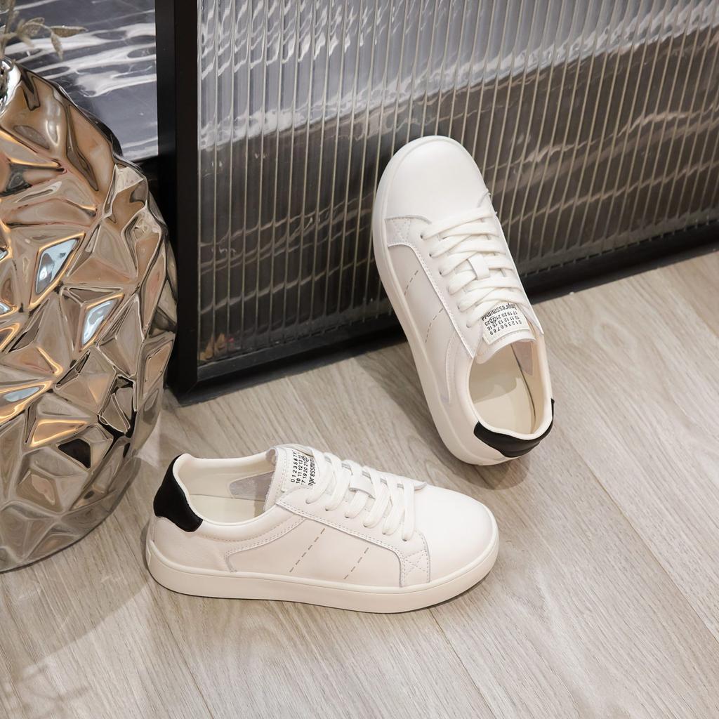 Thick-soled Heightening Little White Shoes Women's Versatile Shoes with Skirts Women's 2025 New Spring and Autumn Sports and Leisure Board Shoes