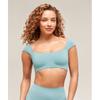 Мягкий лифчик-бюстгальтер Sculpt Cap Sleeve Bralette Rest Blue B3b3a Udbb