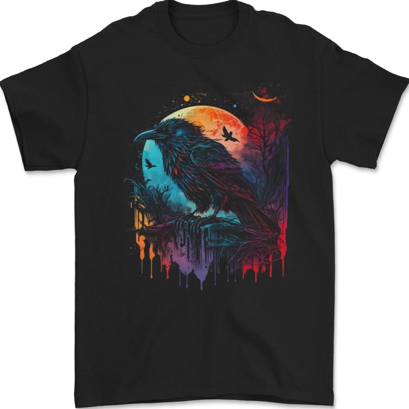 Un cadre avec une lune T-Shirt fantaisie homme 100% coton