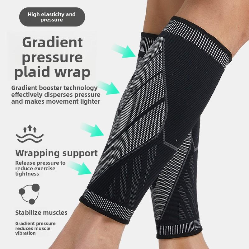 Спортивный компрессионный наколенник, Бег Баскетбол, Спортивный эластичный компрессионный наколенник, Нанесение клея, Противоскользящий, Велосипедный компрессионный наколенник