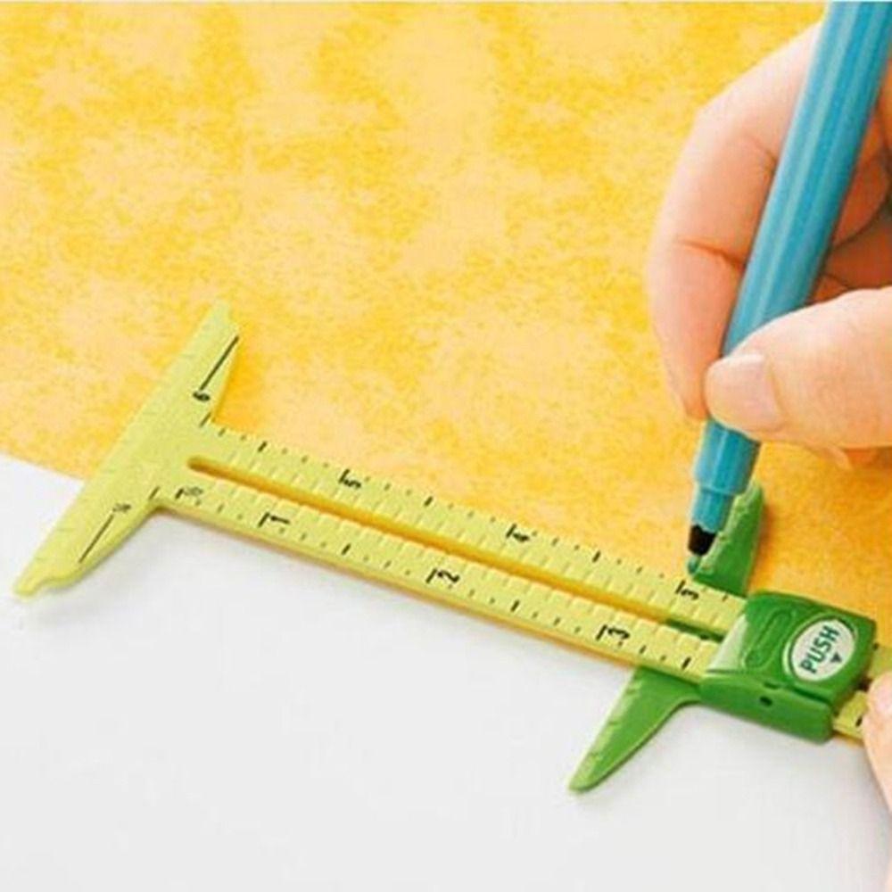 Gauge Sewing Accessories Fabric Marker Measuring Ruler Tailor Ruler Drawing tools Patchwork Tool