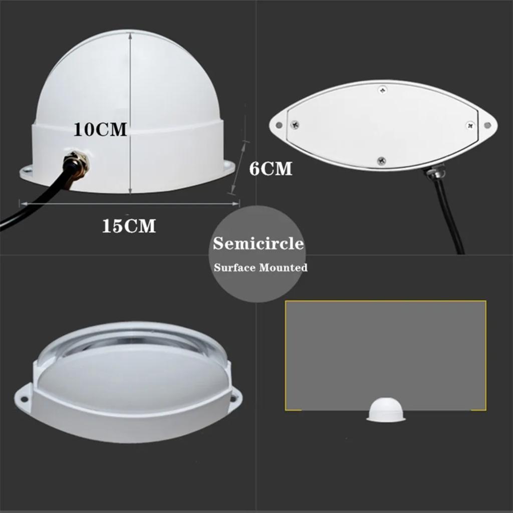 Новый светодиодный настенный светильник IP65, водонепроницаемый светодиодный настенный светильник для спальни, окна, KTV, красочные декоративные настенные светильники у кровати