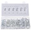 150 Pcs 6 Sizes Cotter Pins Assortment Kit Stainless Steel Split Cotter Pin Lock Systems