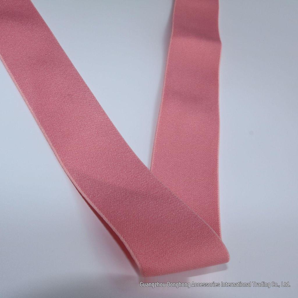 High-Elastic Polyester Imitation Nylon Band for Waistbands and Skirts