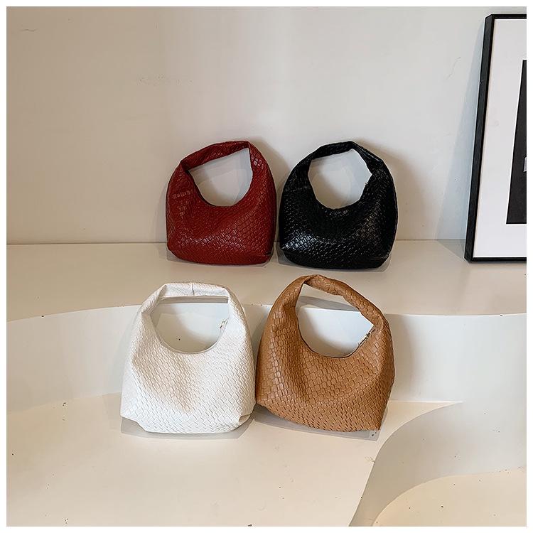 Французская роскошная женская сумка-полумесяц - 2024 Универсальная модная сумка-пельмень на плечо