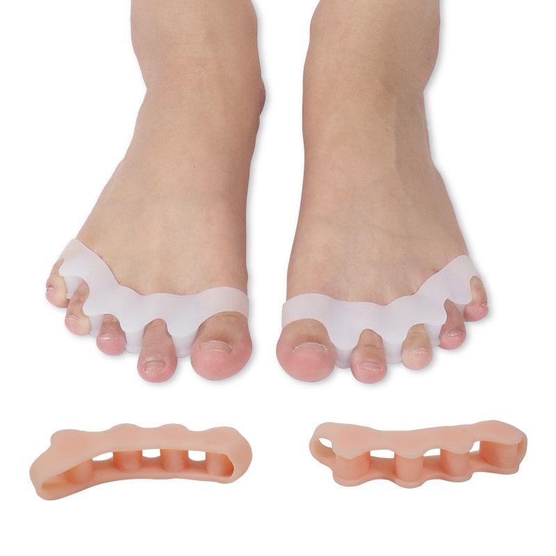 Adult Yoga Toe Separator & Bunion Corrector - Day/Night Relief for Big Toe