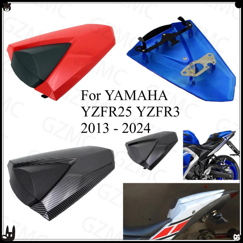 Rear Seat Tail Cover For YAMAHA YZFR25 YZFR3 2013 - 2024 Rear Passenger Pillion Seat Cover Fairing Cowl YZF R25 R3 2018