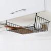 Kitchen Organizer Iron Under Shelf Hanging Shelf Basket