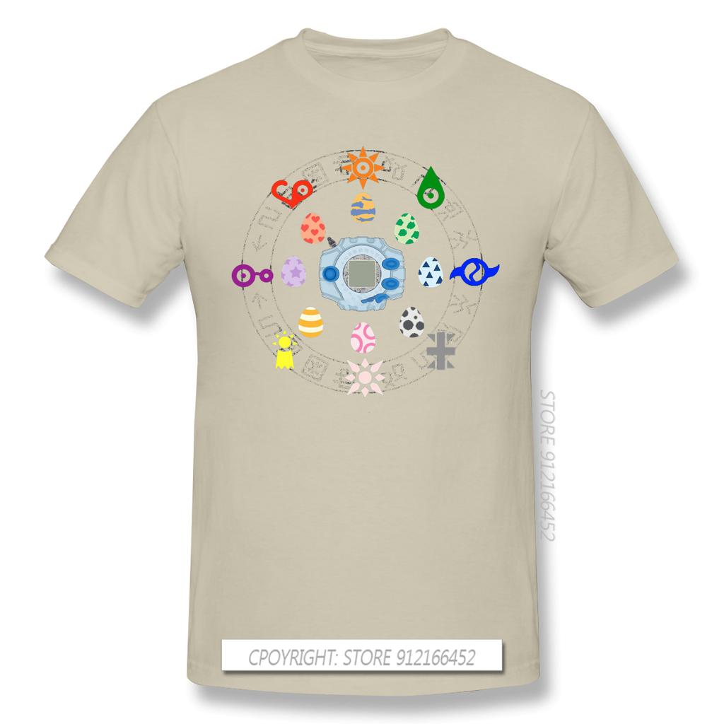 Digidestined Tshirt For Male Digimon Agumon Tai Matt Gabumon Cool Adventure Anime Clothes Style Homme Print Fluffy