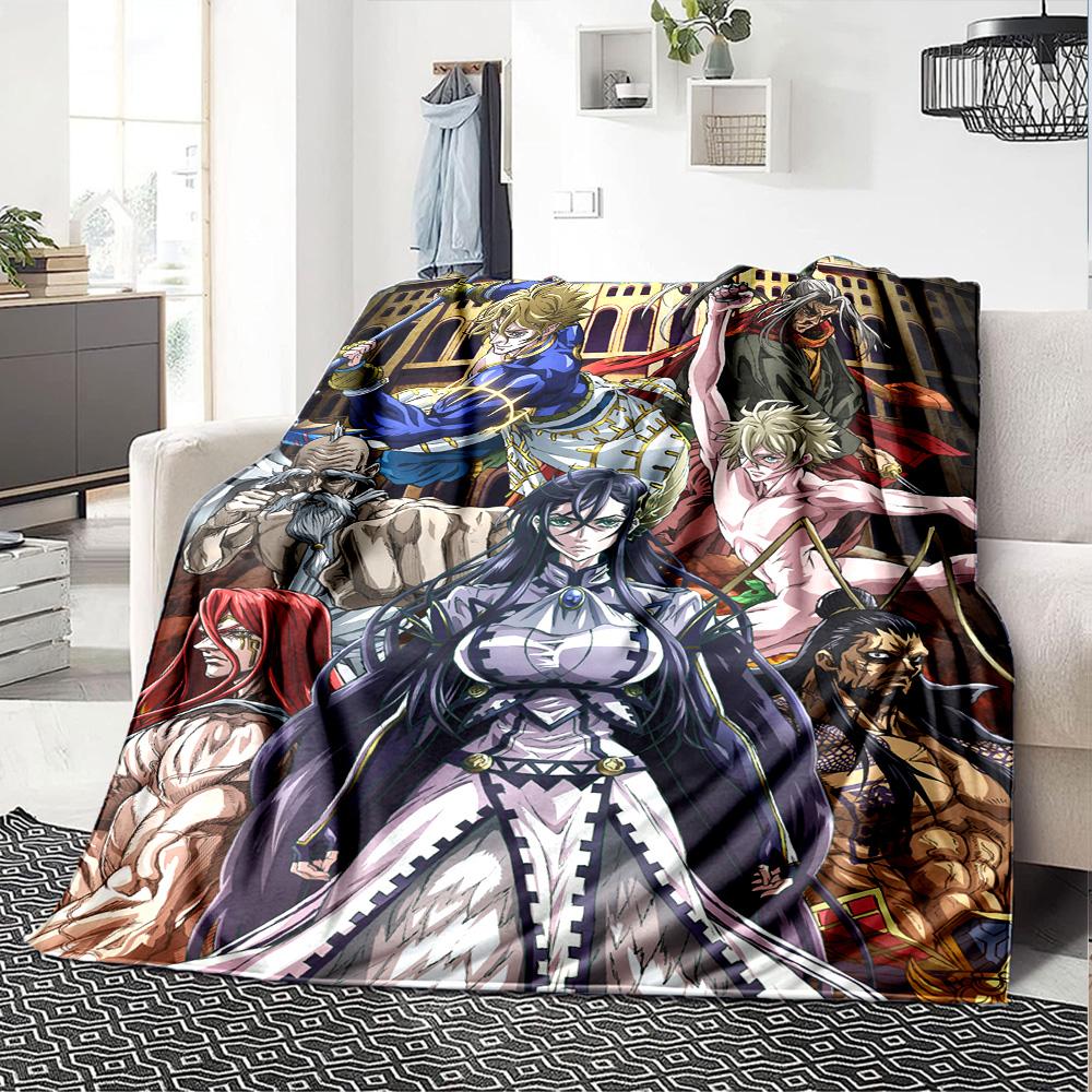 Recorde of Ragnarok Print Flannel Blanket High Quality Warm Comfortable Cover for All Seasons Perfect for Gifts Home Decor