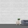 10 Pcs Self Adhesive 3D Panel Moisture Resistant Wall Stickers for Bedroom Living Room Bathroom Kitchen Wall Decor