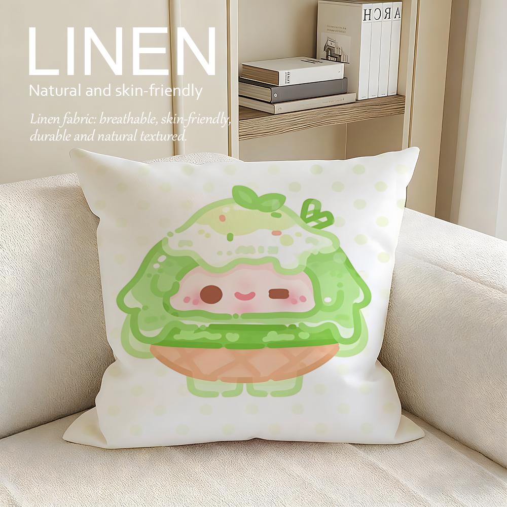 Game Eggy Party Cushion Cover Pillowcase Set Pcs x x Breathable Washable Sofa Cushion Cover
