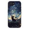 Аниме Черный Мяу Котенок Кошка Чехол для Телефона для Samsung Galaxy A04 j7 J5 J2 Prime J8 A01 A02 A03  A42 M06 M16 M56 M23 G57 Мягкий Чехол