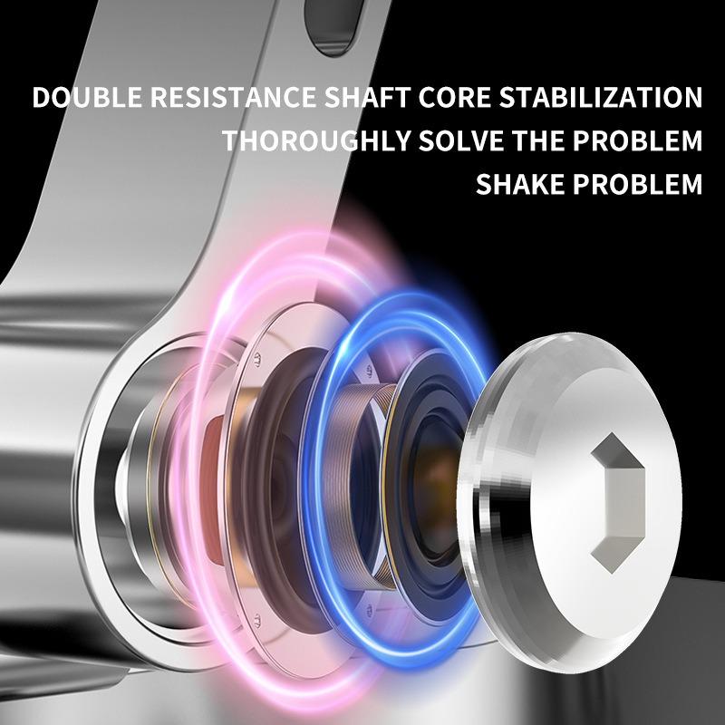 360° Rotating Tablet Steel Stand Desktop Heightening Folding Painting Suitable for Notebook Tablet Learning Machine Stand