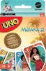 Mattel Games UNO Disney Moana 2 Card Game for with Deck Special Rules Includes Special Rules Inspired by the Movie Kids/Adults/Family &