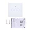 Matter WiFi Glass Switch Wall Touch Light Switch Glass Panel APP Wireless Remote Control Smart Home