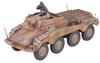 Hasegawa Scale German Army Heavy Armored Reconnaissance Vehicle Stummel Plastic Model MT54 1/72 Sd.Kfz.234/3 8-wheeled