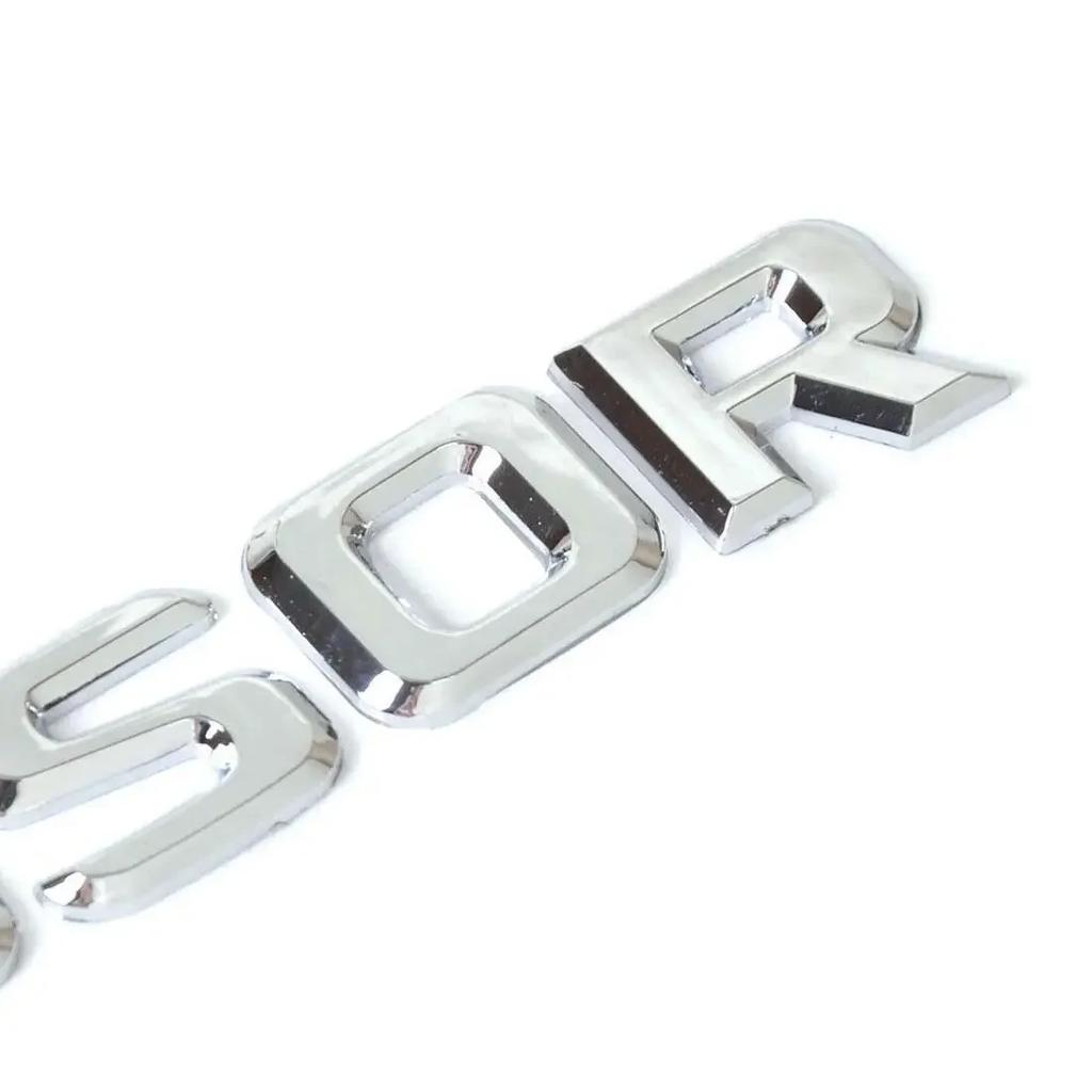 3D Хромированный АБС Значок Эмблема Буквы Компрессор Наклейка на Заднюю Крышку Багажника для Mercedes CLK SLK SL CLS ML GL A B C E S Класса