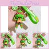 Colorful Pvc Ninja Turtles Keychain Adorable Silicone Bag Charm For Kids Gifts