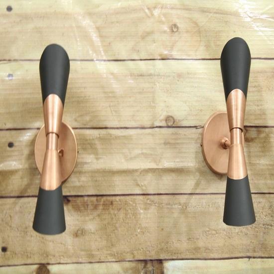 Итальянские Бра Настенный Светильник Пара Стильной Модели Латунный Черный Настенный Светильник для Дома, Офисного Декора