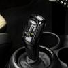 AIRSPEED Accessory Real Hard Carbon Fiber Car Gear Shift Knob Headcover Sticker for Mini