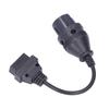 Diagnostic Adaptor Black Round OBD2 38Pin Cable for