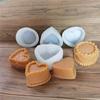 Simulation Cake Candle Mold 3D Bear Cake Cream Decor Korean Style Aromatherapy Candle Making Silicone Mold Handmade Soap Mold