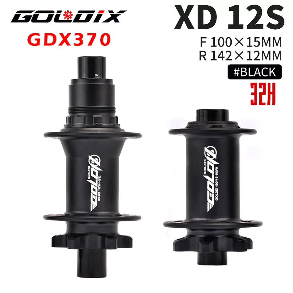 Втулка Goldix M370 Boost 32 отверстия МТБ Thunder Masses Велосипедная втулка Трещотки Cube Pro 7 32 отверстия Cube 12x148 Задняя Передняя 15x110 Трещотка 36T