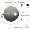 Portable Bluetooth CD Player Built-in Speaker Stereo, Personal Walkman MP3 Players Student Education Learning Repeating Machine