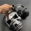 Крышка сигнала в виде черепа для мотоцикла для Harley Sportster 883 1200 Softail Dyna Fat Bob Electra Glide Touring Road King