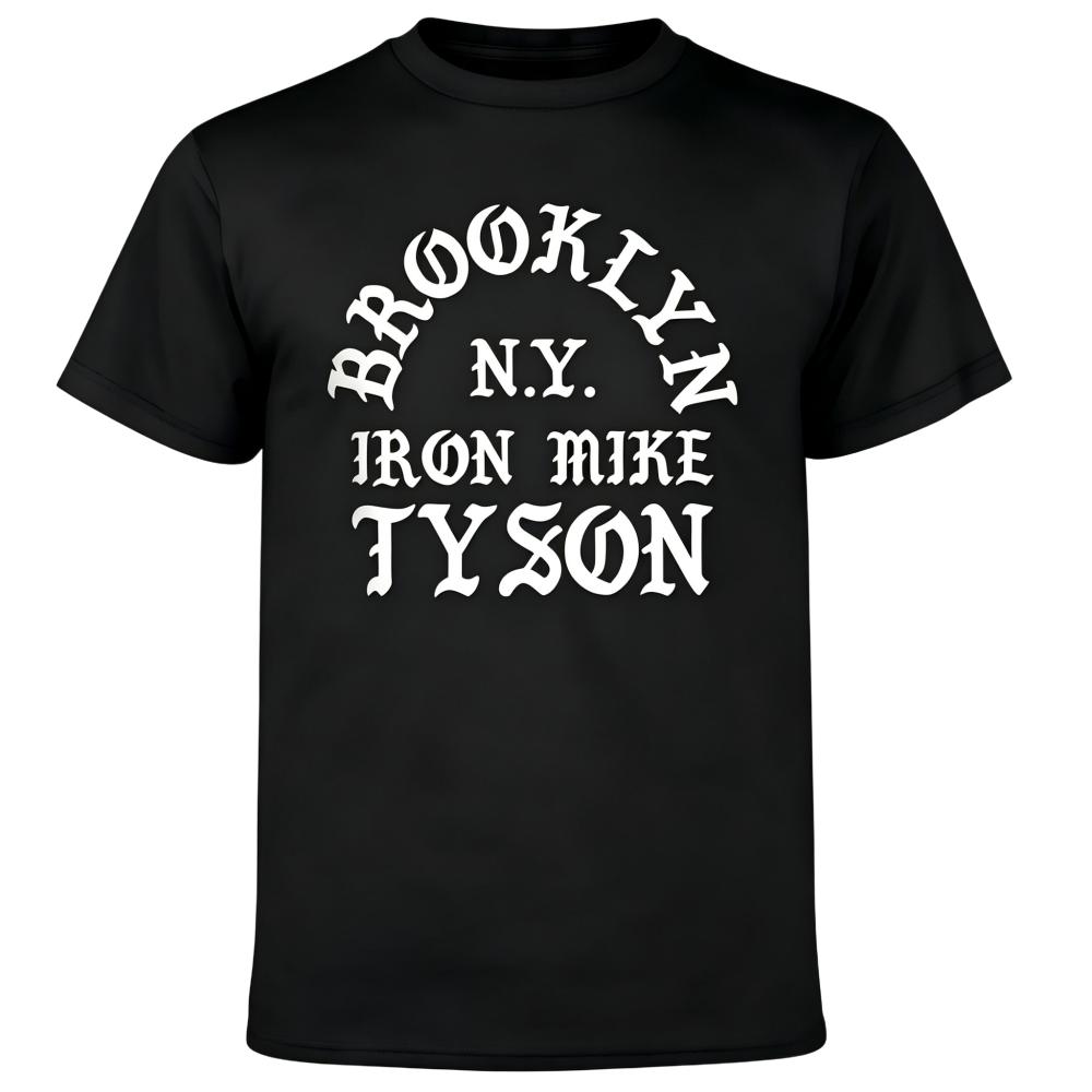 Iron Mike Tyson Brooklyn NY Boxing Black T-Shirt