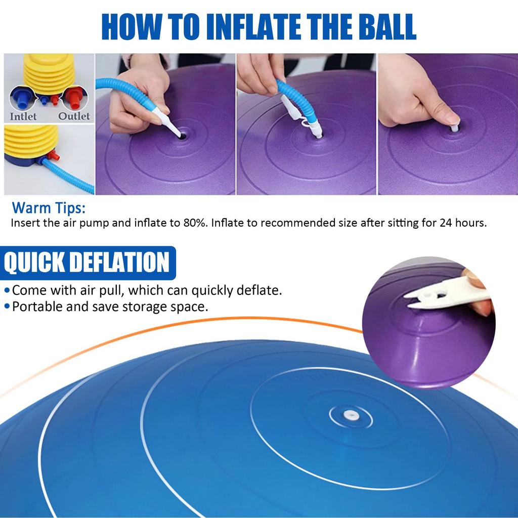 Yoga Ball Adult Fitness Massage Ball