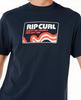 25 Лето Новинка Серф Закат Футболка Rip Curl Мужская Оверсайз Y2k Хлопок Дышащая Высокое Качество Мужской Топ Футболки Графические Футболки