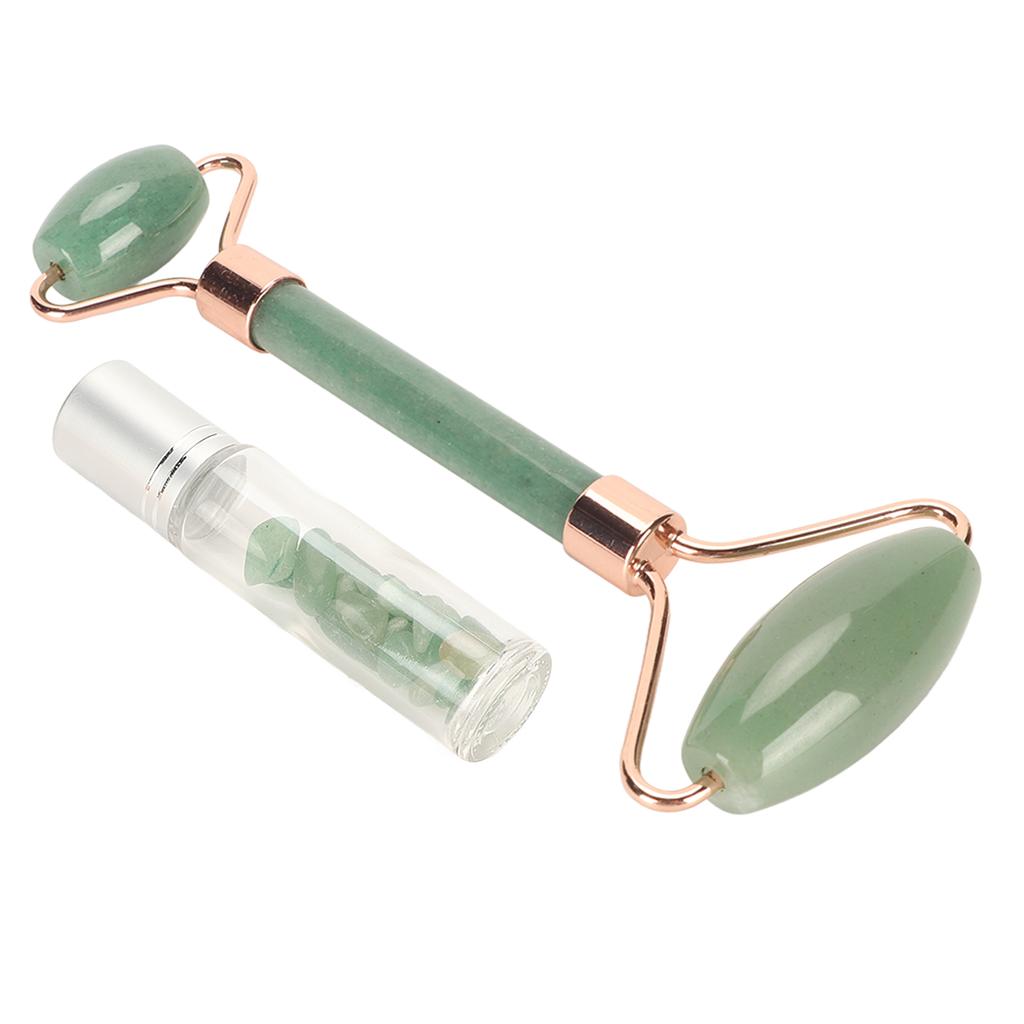 Роликовый массажер для лица Jadestone Face Roller Wrinkle Removal, лимфодренажный, лифтинг-ролик для лица с эфирным маслом