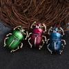Vintage Lady Beetle Enamel Animal Insect Brooch Pin Women Scarf Party Jewelry