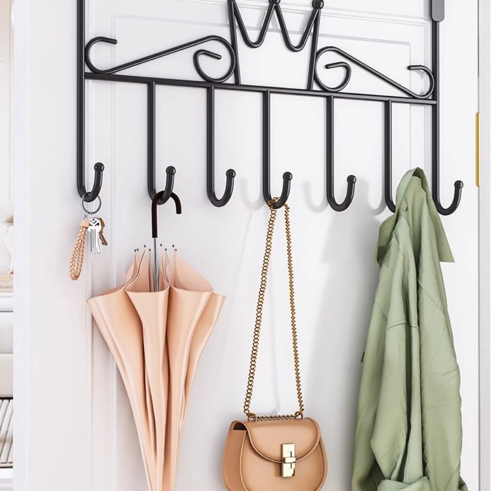 Универсальный крючок для хранения на двери, бытовые дверные крючки, новая вешалка для одежды