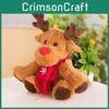 Elk Christmas Plush Toy Cartoon Stuffed Animal Toy Bedroom Gifts Decoration