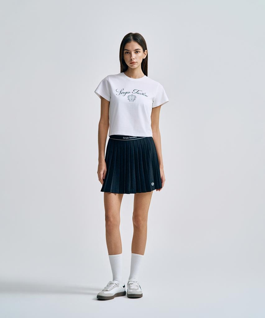 SERGIO TACCHINI W Классическая мини-футболка с графическим принтом