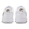 Nike Air Force 1 07 Premium Molten Metal Swoosh Pack - хромированные кроссовки унисекс белые черные FV3616-101