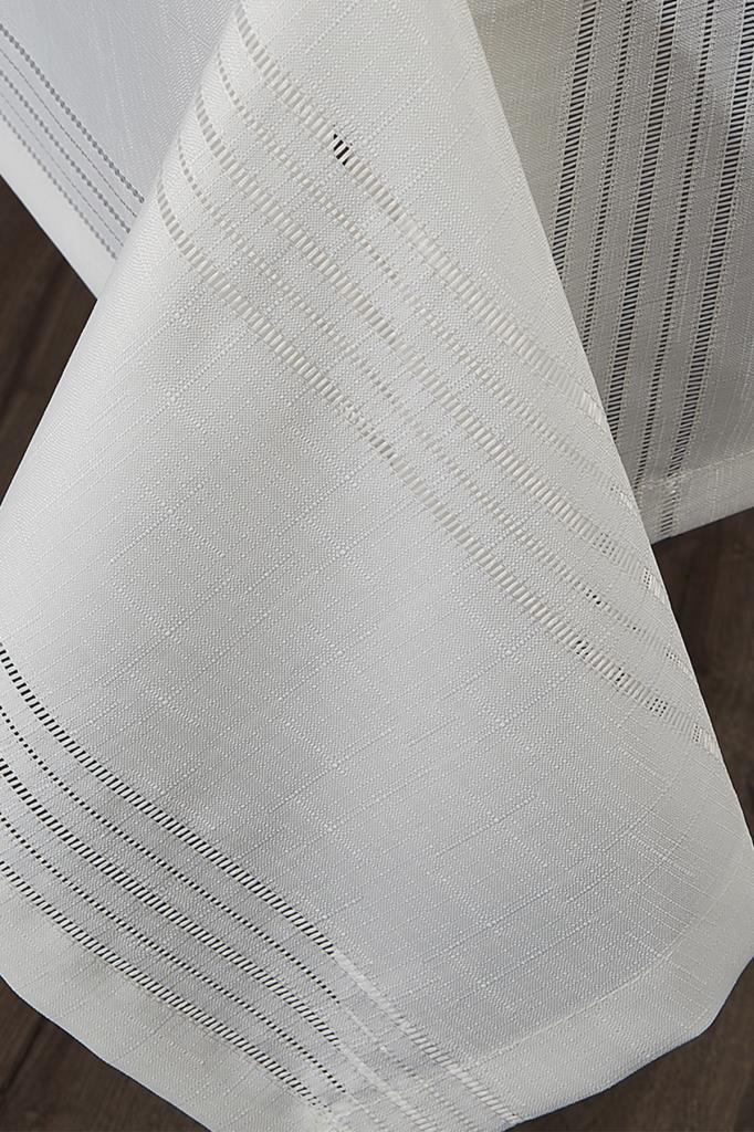 Corver Dinner/Launch Set 26шт, Скатерть 160x220, Дорожка, Салфетки, Кольца Крем