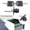 16/19mm Cylinder Locks Furniture Desk Draw Pedestal Lock Office Home Filing Cabinet Lock With 2 Keys Furniture Hardware