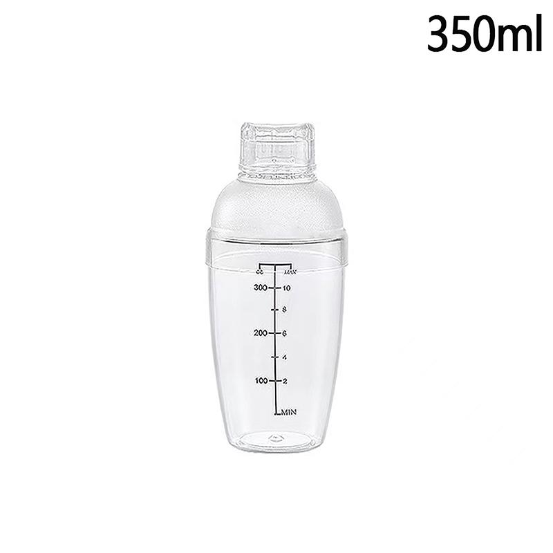 Plastic Cocktail Shaker Hand Shaker Cup With Scales 350Ml/530Ml/700Ml/1000Ml Milk Tea Wine Drink Shaker Mixer Bar Tool