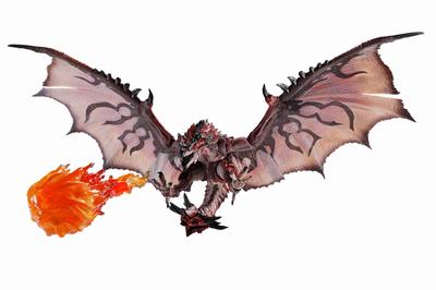 TAMASHII NATIONS Monster Hunter Rioreus Anniversary Приблизительно 400 мм окрашенная подвижная фигурка SHMonsterArts -20th Edition- PVC&ABS