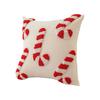 45cm Christmas Pillow Cover, Christmas Deer Cane, Home Sofa Pendant, Decorative Cushion