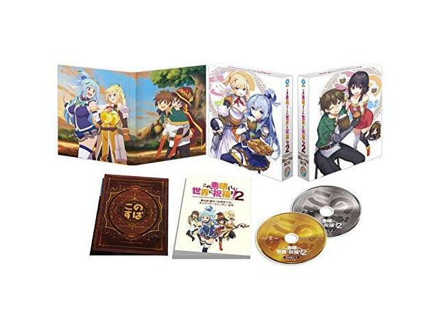 KonoSuba Second Season Blu-ray Box KAXA-9832 All 11 Title NEW from Japan