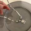 High-End Baroque Pearl Necklace: Elegant Titanium Steel Choker with Niche Pearl Pendant