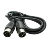 Профессиональный кабель DIN 5 Pin (папа) - DIN 5 Pin (папа), звуковой адаптер для пианино, клавиатуры, аксессуары для звукового оборудования
